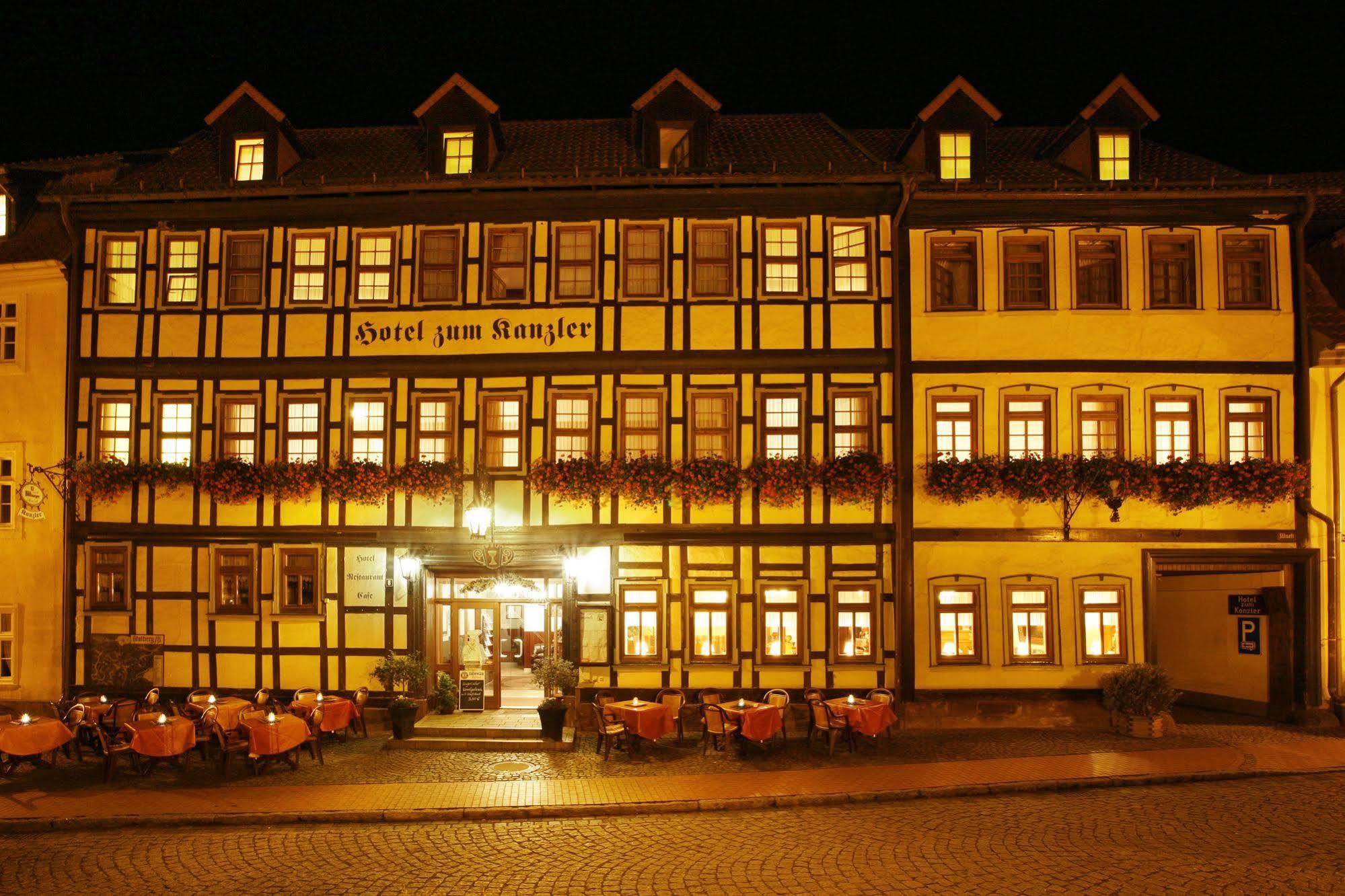 Hotel Zum Kanzler Stolberg i. Harz Eksteriør bilde