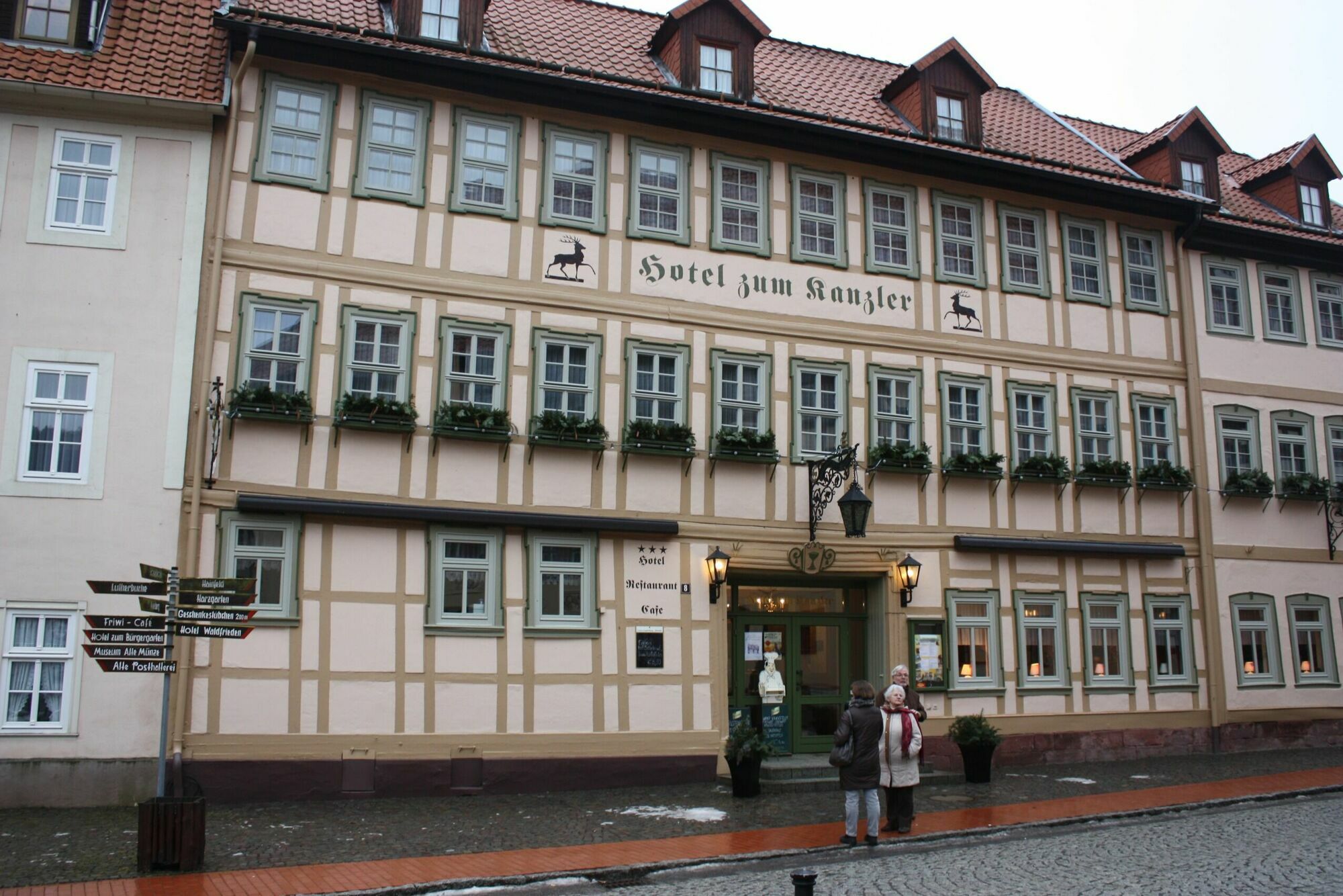 Hotel Zum Kanzler Stolberg i. Harz Eksteriør bilde