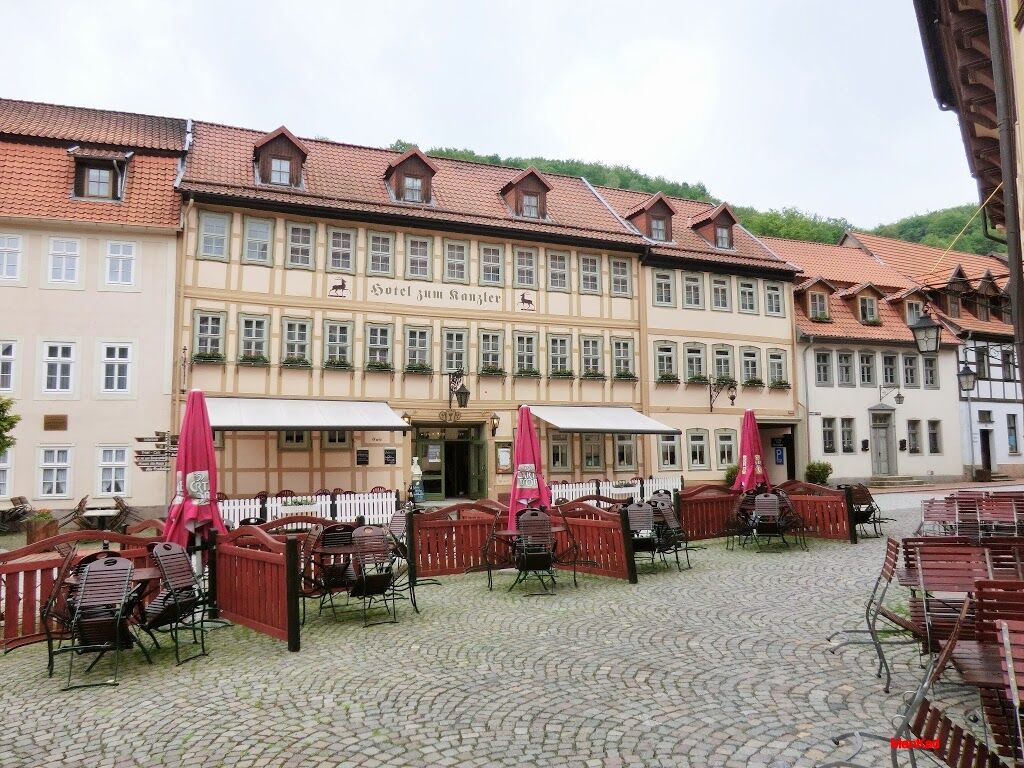 Hotel Zum Kanzler Stolberg i. Harz Eksteriør bilde